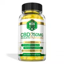 Meds Biotech CBD & Turmeric Capsules