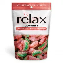 Relax Gummies - CBD Infused Watermelon Slices