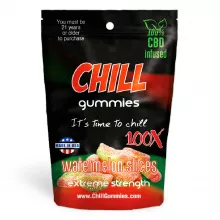 Chill Gummies - CBD Infused Watermelon Slices - 150mg
