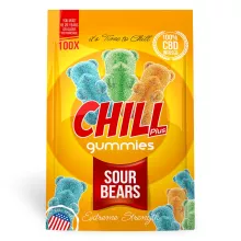 Chill Plus Gummies - CBD Infused Sour Bears