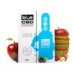 Blue CBD Flavored Crystals Isolate