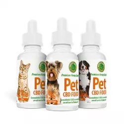 Pet CBD Food is the CBD oil designed just for pets. Choose from CBD Pet Food for Cats or CBD Pet Food for Dogs of all sizes.