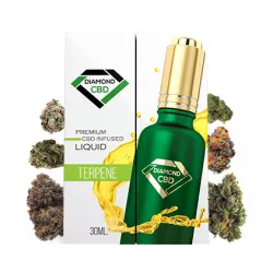 CBD Oil Terpenes are a great way to enjoy the flavor of Marijuana without the effects of THC. These blends of pure CBD oil and full-spectrum terpenes are vegetable glycerin based and contain no THC.