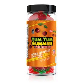 Yum Yum Gummies 1000mg - CBD Infused Twin Cherries