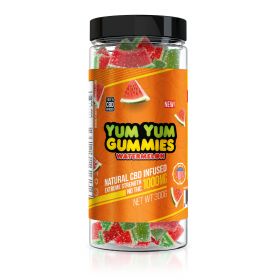 Yum Yum Gummies 1000mg - CBD Infused Watermelon Slices