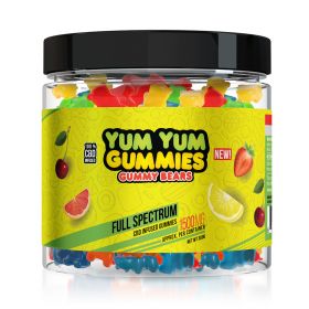 Yum Yum Gummies - CBD Full Spectrum Gummy Bears - 1500mg
