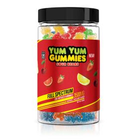 Yum Yum Gummies - CBD Full Spectrum Sour Bears - 3500mg