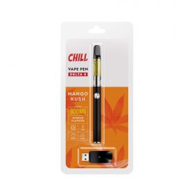 Chill Plus CBD Delta-8 - Disposable Vaping Pen - Mango Kush - 900mg (1ml)