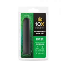 10X Delta-8 THC Disposable Vape Pen - Green Crack - 920MG