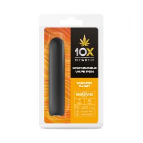 10X Delta-8 THC Disposable Vape Pen - Mango Kush - 920MG