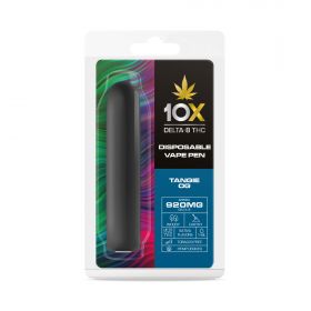 10X Delta-8 THC Disposable Vape Pen - Tangie OG - 920MG