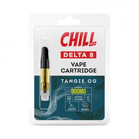Chill Plus Delta-8 Vape Cartridge - Tangie OG - 900mg (1ml)