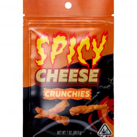 Delta-8 THC Snacks Spicy Cheese Crunchies - 250MG