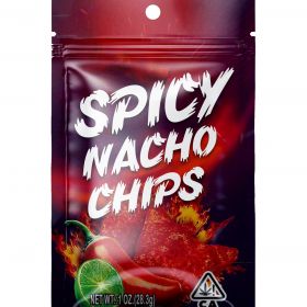 Delta-8 THC Snacks Spicy Nacho Chips - 250MG