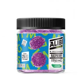 Alibi Delta-8 THC Circle Gummies - Raspberry - 1750MG