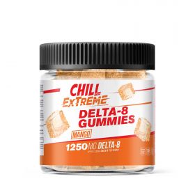 Chill Plus Extreme Delta-8 THC Gummies - Mango - 1250MG