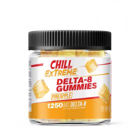 Chill Plus Extreme Delta-8 THC Gummies - Pineapple - 1250MG