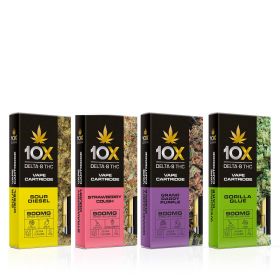 10X Delta-8 THC Carts - 4 Pack Bundle