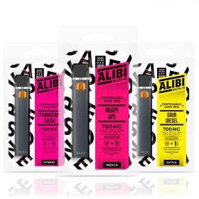 Alibi Delta-10 THC Vape Pens 3 Pack Bundle