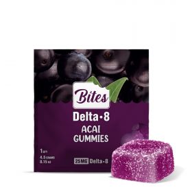 Bites Delta-8 THC Gummy - Acai - 25MG