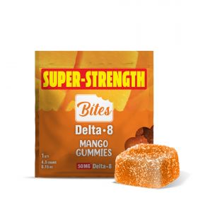 Bites Delta-8 THC Gummy - Mango - 50MG