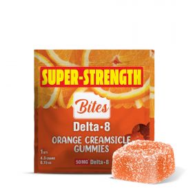 Bites Delta-8 THC Gummy - Orange Creamsicle - 50MG