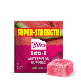 Bites Delta-8 THC Gummy - Watermelon - 50MG