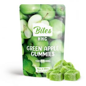 Bites HHC Gummies - Green Apple - 150MG