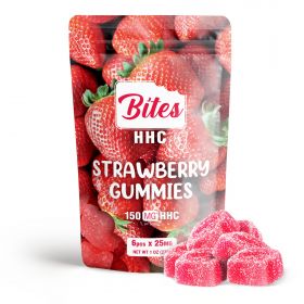 Bites HHC Gummies - Strawberry - 150MG