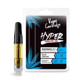 900mg D10, D8 Vape Cart - Blue Dream - Sativa - 1ml - Hyper