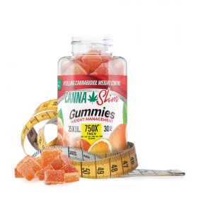 25mg THCV, CBD, CBDV Weight Management Gummies - Canna Slim