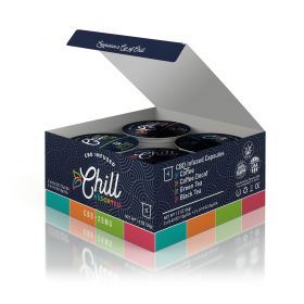 CBD Coffee  & Tea - Assorted (4 pack) by Chill