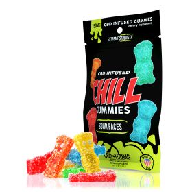 Chill Gummies - CBD Infused Sour Faces - 150mg