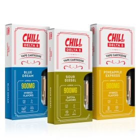 Chill Plus Delta-8 THC Cartridges 3 Pack Bundle