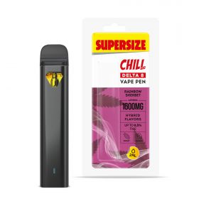Chill Plus Delta-8 THC Disposable Vape Pen - Rainbow Sherbet - 1600MG