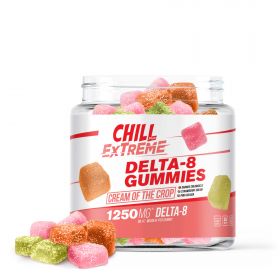 Chill Plus Extreme Delta-8 THC Gummies - Cream of the Crop - 1250MG
