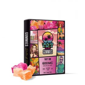 Delta-8 Gummies - Party Time - Miami High - 600MG