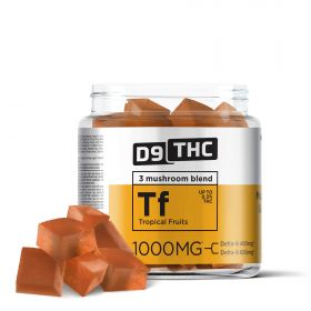 Delta 9 Mushroom Blend - Tropical Fruits - 1000MG