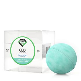 Diamond CBD Bath Bomb Citrus, Thang & Coconut Cream - 100mg