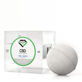 Diamond CBD Bath Bomb Eucalyptus Spearmint - 100mg