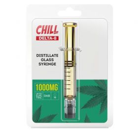 Distillate Oil Syringe - Delta 8 - Chill Plus - 1000X