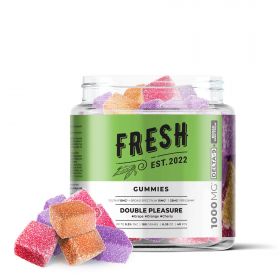 Double Pleasure Gummies - Delta 9 - Fresh - 1000mg