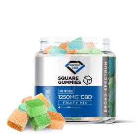 Fruity Mix Gummies - Broad Spectrum CBD - Diamond CBD - 1250mg