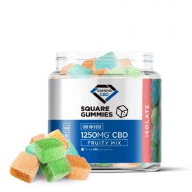 Fruity Mix Gummies - CBD Isolate - Diamond CBD - 1250mg