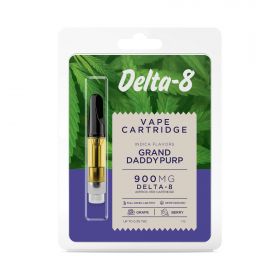 Grand Daddy Purp Cartridge - Delta 8 - Buzz - 900mg