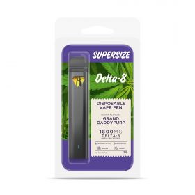Grand Daddy Purp Vape Pen - Delta 8 - Disposable - Buzz - 1800mg