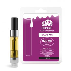Grape Ape Cartridge - Active CBD - Enzactiv - Doughnut Active CBD - 920mg