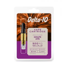 Grape Ape Cartridge - Delta 10 - Buzz - 900mg