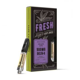 Grape Ape Vape Cart - Delta 8 THC - Fresh - 900MG
