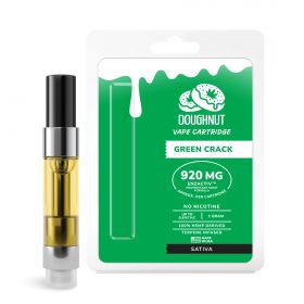 Green Crack Cartridge - Active CBD - Enzactiv - Doughnut Active CBD - 920mg
